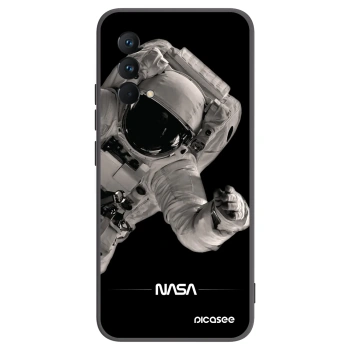 Picasee husă neagră din silicon pentru Realme GT Master Edition 5G - Astronaut Big
