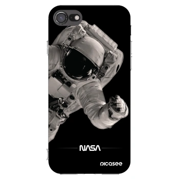 Picasee husă transparentă din silicon pentru Apple iPhone SE 2022 - Astronaut Big