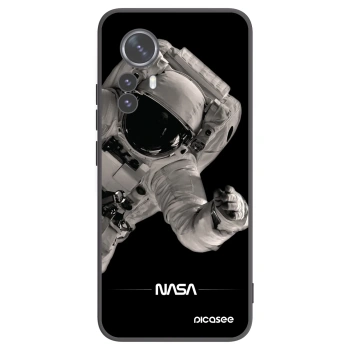 Picasee husă neagră din silicon pentru Xiaomi 12 Pro - Astronaut Big