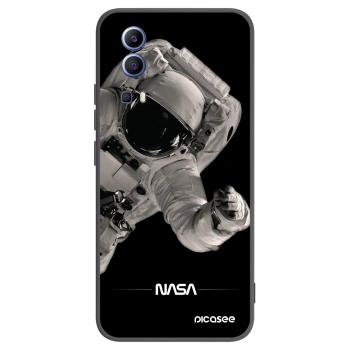 Picasee husă neagră din silicon pentru Vivo Y52 5G - Astronaut Big