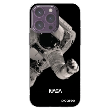 Picasee husă transparentă din silicon pentru Apple iPhone 14 Pro Max - Astronaut Big