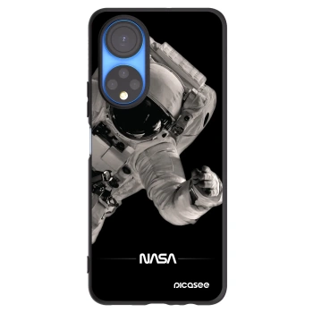 Picasee husă neagră din silicon pentru Honor X7 - Astronaut Big