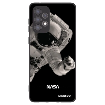 Picasee husă neagră din silicon pentru Samsung Galaxy A73 5G - Astronaut Big