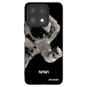 Picasee husă neagră din silicon pentru Honor X8a - Astronaut Big