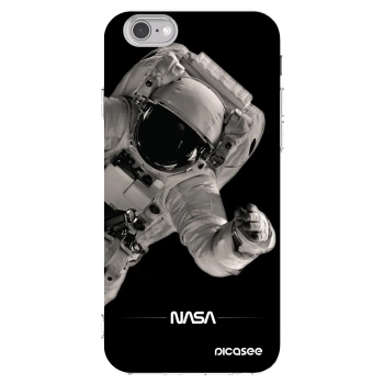Picasee husă transparentă din silicon pentru Apple iPhone 6/6S - Astronaut Big