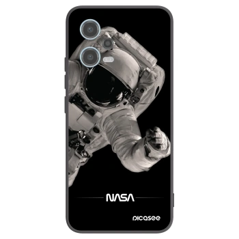 Picasee husă neagră din silicon pentru Xiaomi Redmi Note 12 5G - Astronaut Big