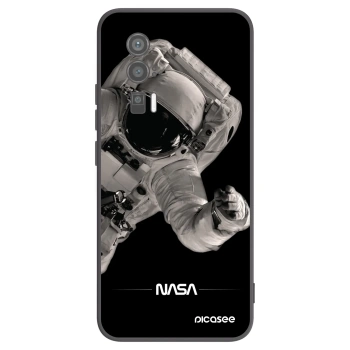 Picasee husă neagră din silicon pentru Xiaomi Poco F5 Pro 5G - Astronaut Big
