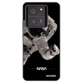 Picasee husă neagră din silicon pentru Xiaomi 13T - Astronaut Big