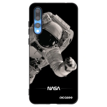 Picasee husă neagră din silicon pentru Huawei P20 Pro - Astronaut Big