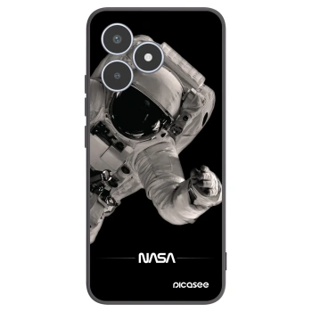 Picasee husă neagră din silicon pentru Realme C53 - Astronaut Big