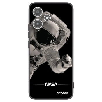 Picasee husă neagră din silicon pentru Xiaomi Redmi 12 5G - Astronaut Big