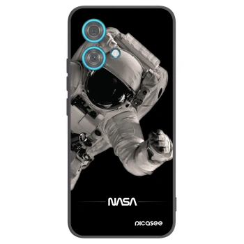 Picasee husă neagră din silicon pentru Motorola Edge 40 Neo - Astronaut Big