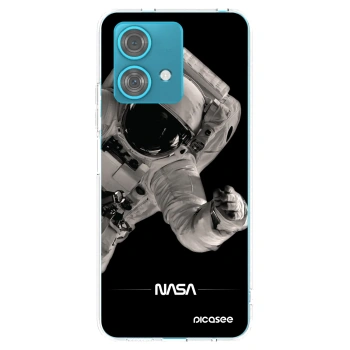 Picasee husă transparentă din silicon pentru Motorola Edge 40 Neo - Astronaut Big