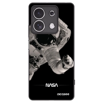 Picasee husă neagră din silicon pentru Xiaomi Redmi Note 13 4G - Astronaut Big