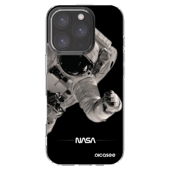 Picasee husă transparentă din silicon pentru Apple iPhone 16 Pro - Astronaut Big