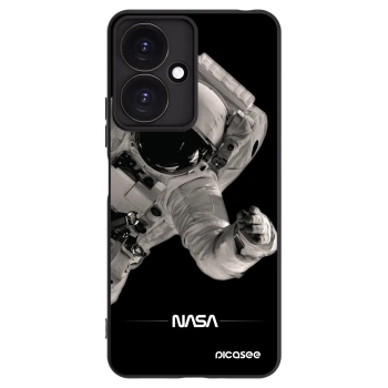 Picasee husă neagră din silicon pentru Xiaomi Redmi 13C 5G - Astronaut Big