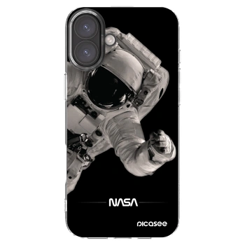 Picasee husă transparentă din silicon pentru Apple iPhone 16 Plus - Astronaut Big