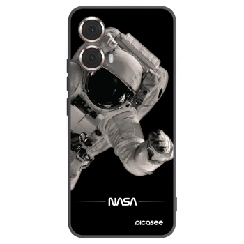 Picasee husă neagră din silicon pentru Motorola Moto G85 - Astronaut Big