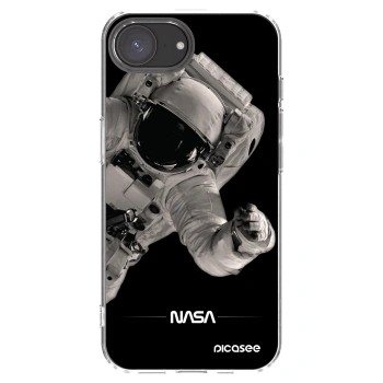 Picasee husă transparentă din silicon pentru Apple iPhone 16e - Astronaut Big