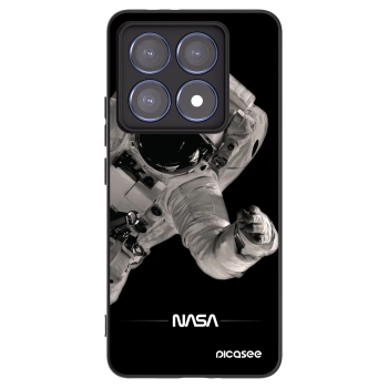 Picasee husă neagră din silicon pentru Xiaomi 14T Pro - Astronaut Big