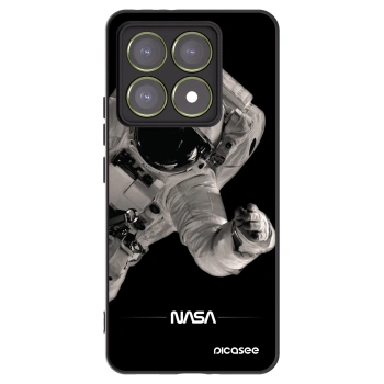 Picasee husă neagră din silicon pentru Xiaomi 14T - Astronaut Big