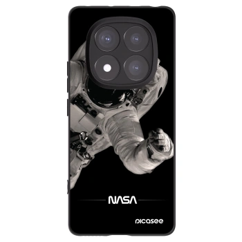 Picasee husă neagră din silicon pentru Xiaomi Redmi Note 14 Pro 5G - Astronaut Big