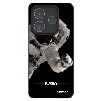 Picasee husă neagră din silicon pentru Xiaomi Redmi Note 14 5G - Astronaut Big