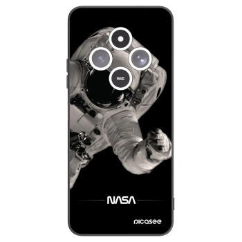 Picasee husă neagră din silicon pentru Xiaomi Redmi 14C - Astronaut Big