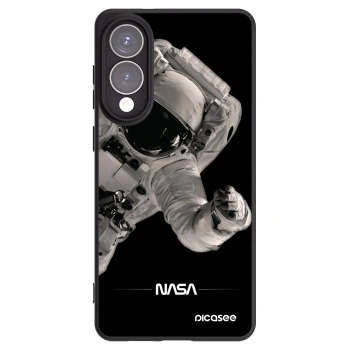 Picasee husă neagră din silicon pentru Samsung Galaxy S25 Edge 5G - Astronaut Big