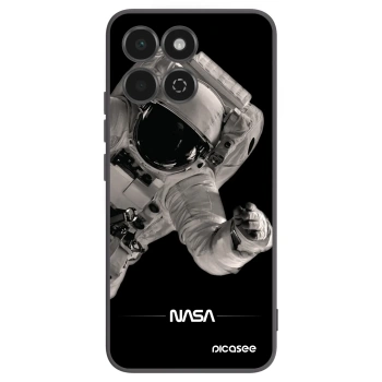 Picasee husă neagră din silicon pentru Honor 200 Smart 5G - Astronaut Big