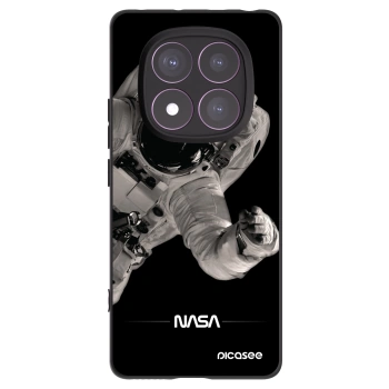 Picasee husă neagră din silicon pentru Xiaomi Redmi Note 14 Pro 4G - Astronaut Big