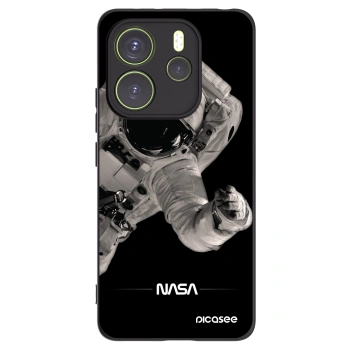 Picasee husă neagră din silicon pentru Xiaomi Redmi Note 14 4G - Astronaut Big