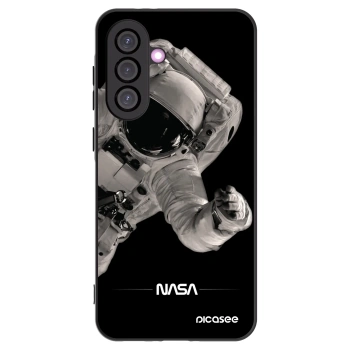 Picasee husă neagră din silicon pentru Samsung Galaxy A56 5G A566B - Astronaut Big