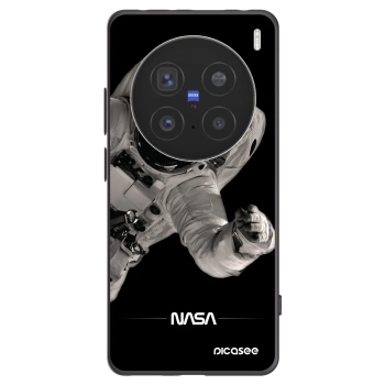 Picasee husă neagră din silicon pentru Vivo X200 Pro - Astronaut Big
