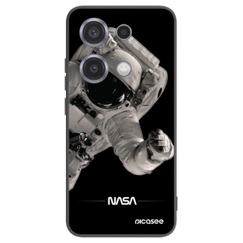 Picasee husă neagră din silicon pentru Xiaomi Redmi Note 14S - Astronaut Big