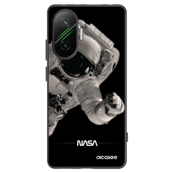 Picasee husă neagră din silicon pentru Xiaomi Poco F7 5G - Astronaut Big