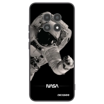 Picasee husă neagră din silicon pentru Realme 12X - Astronaut Big