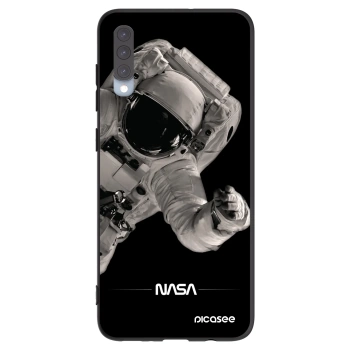 Picasee husă neagră din silicon pentru Samsung Galaxy A70 A705F - Astronaut Big