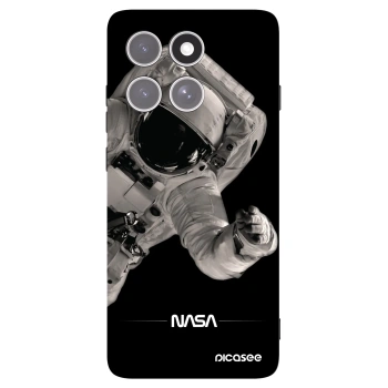 Picasee husă neagră din silicon pentru Motorola Edge 60 Pro - Astronaut Big