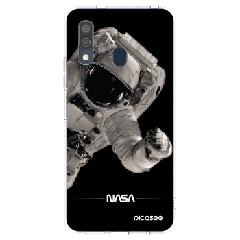 Picasee husă transparentă din silicon pentru Samsung Galaxy A40 A405F - Astronaut Big