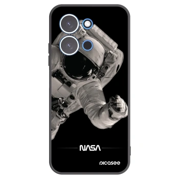 Picasee husă neagră din silicon pentru Xiaomi Redmi 15C 4G - Astronaut Big
