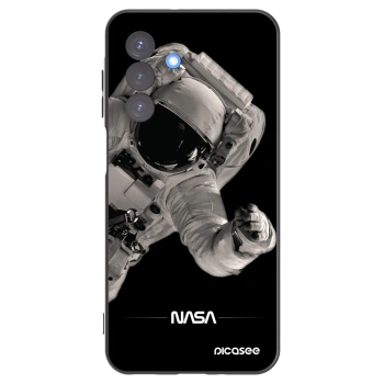 Picasee husă neagră din silicon pentru Samsung Galaxy A17 5G - Astronaut Big