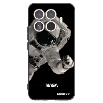 Picasee husă neagră din silicon pentru Xiaomi 15T Pro - Astronaut Big