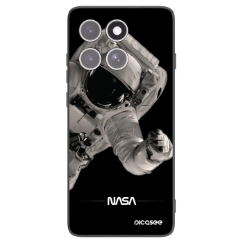 Picasee husă neagră din silicon pentru Motorola Edge 60 Fusion - Astronaut Big