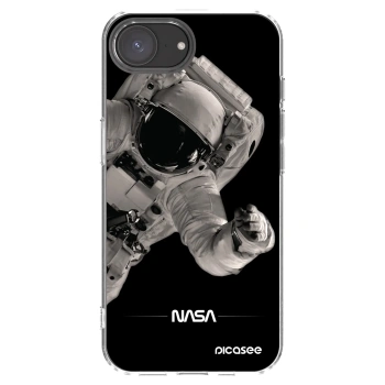 Picasee husă transparentă din silicon pentru Apple iPhone 17e - Astronaut Big