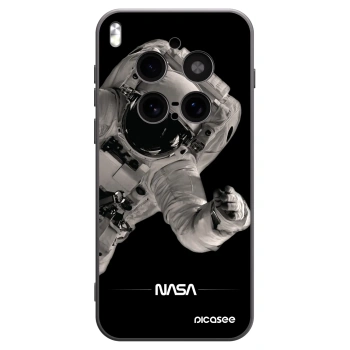 Picasee husă neagră din silicon pentru Vivo X300 Pro - Astronaut Big