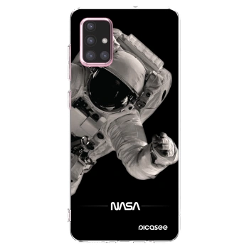Picasee husă transparentă din silicon pentru Samsung Galaxy A71 A715F - Astronaut Big