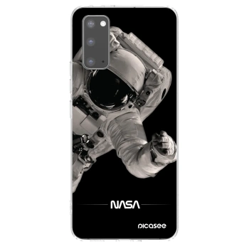 Picasee husă transparentă din silicon pentru Samsung Galaxy S20 G980F - Astronaut Big