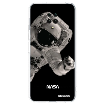 Picasee husă transparentă din silicon pentru Xiaomi Redmi Note 9 Pro - Astronaut Big