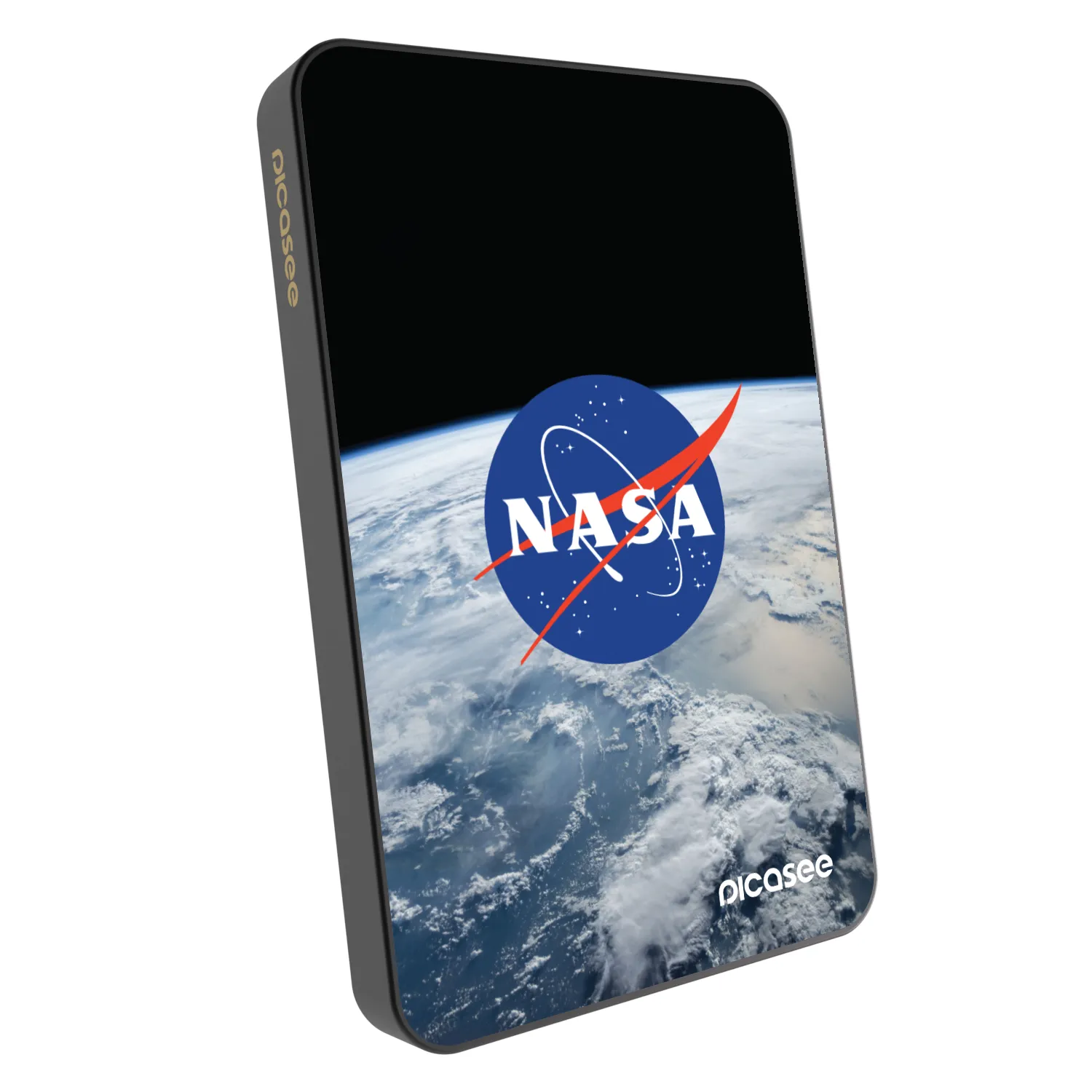 Picasee Powerbank cu MagSafe 5 000 mAh Gri - Nasa Earth